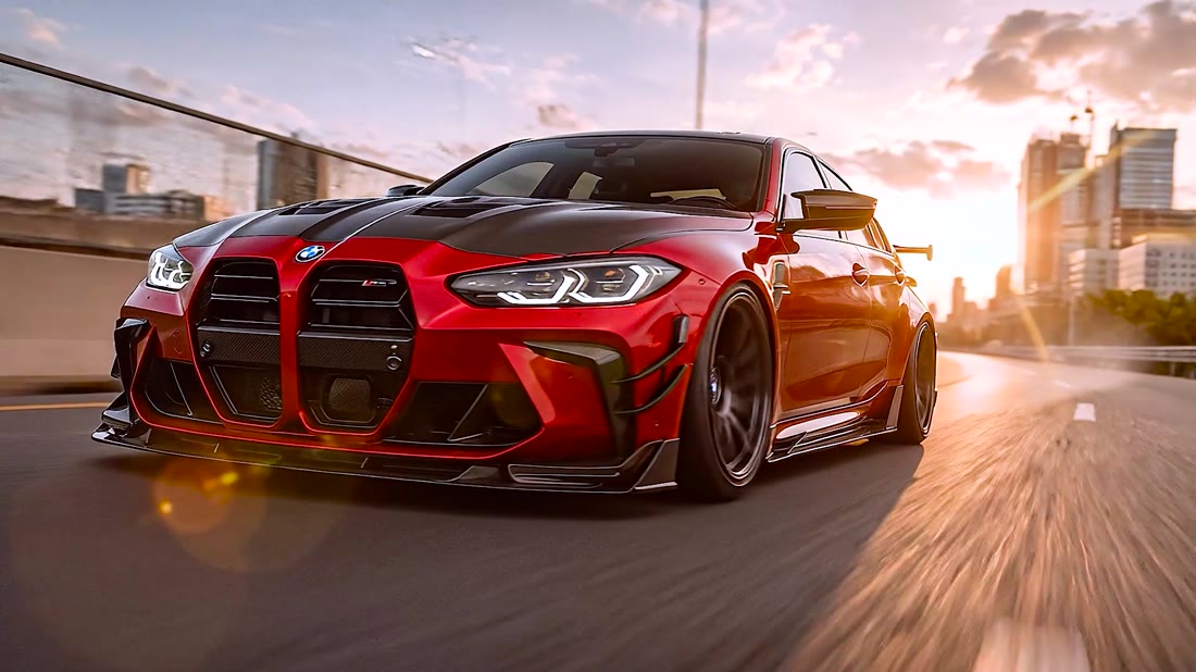 A frame from BMW M3 — Feel the Thrill