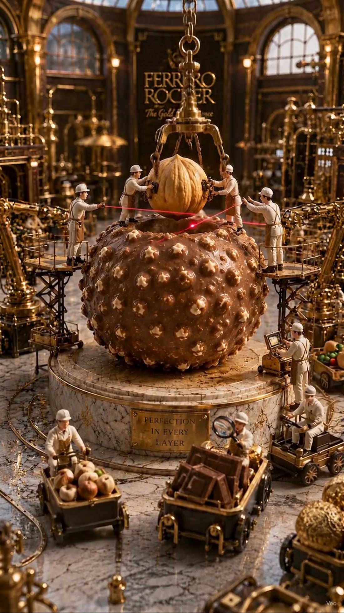 A frame from Ferrero Rocher — Luxury Chocolate