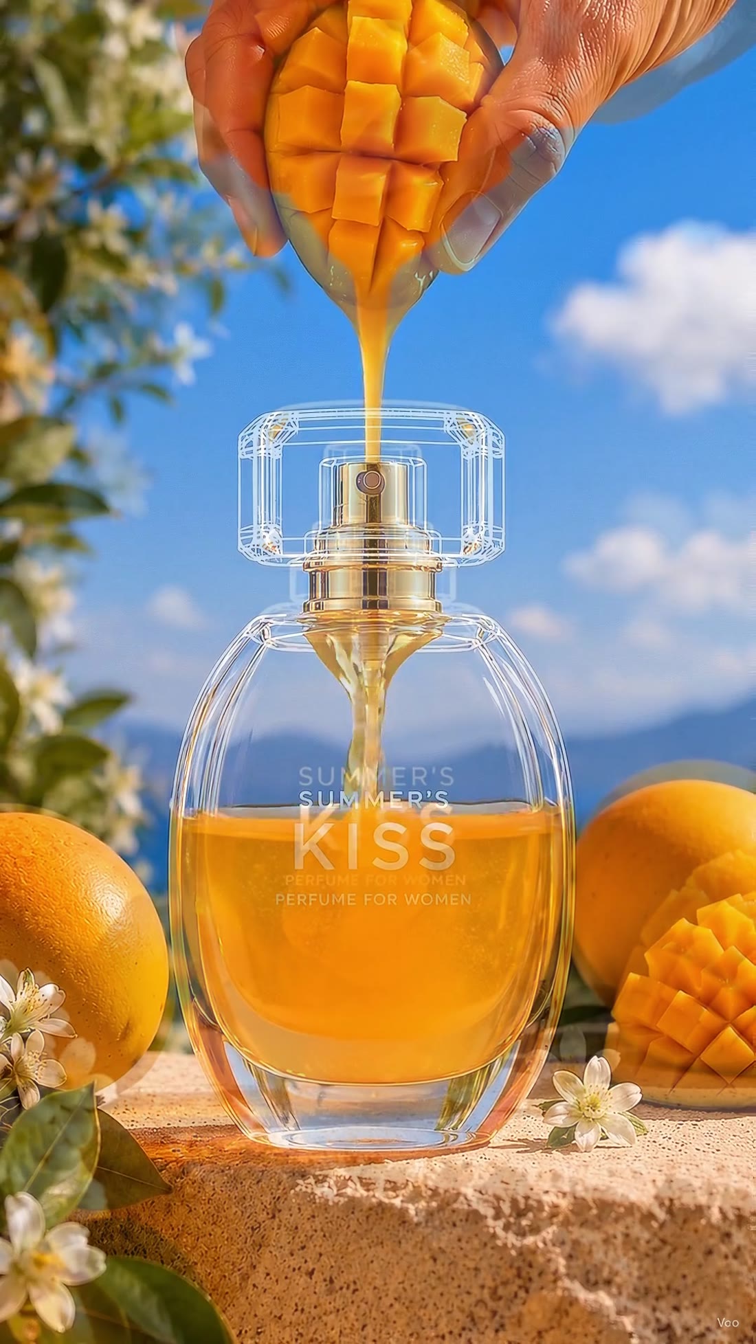 A frame from Summer’s Kiss — A Summer Fragrance